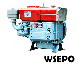 S195 12hp Water Cooled 4-stroke Diesel Engine - Click Image to Close